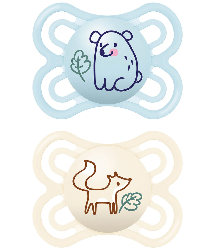 MAM | Zuigspeen Perfect silicon 0-6 blauw