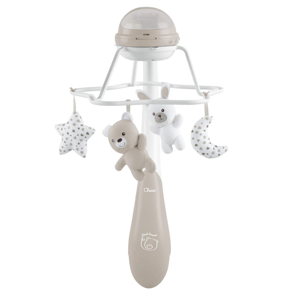 Chicco | Muziekmobiel Regenboog 3in1 Beige