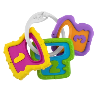Chicco | Rammelaar Sleutelbos Easy Grasp Keys 3-18mdn