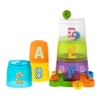 Chicco | Stapelpyramide Stack & Fun met Ballen