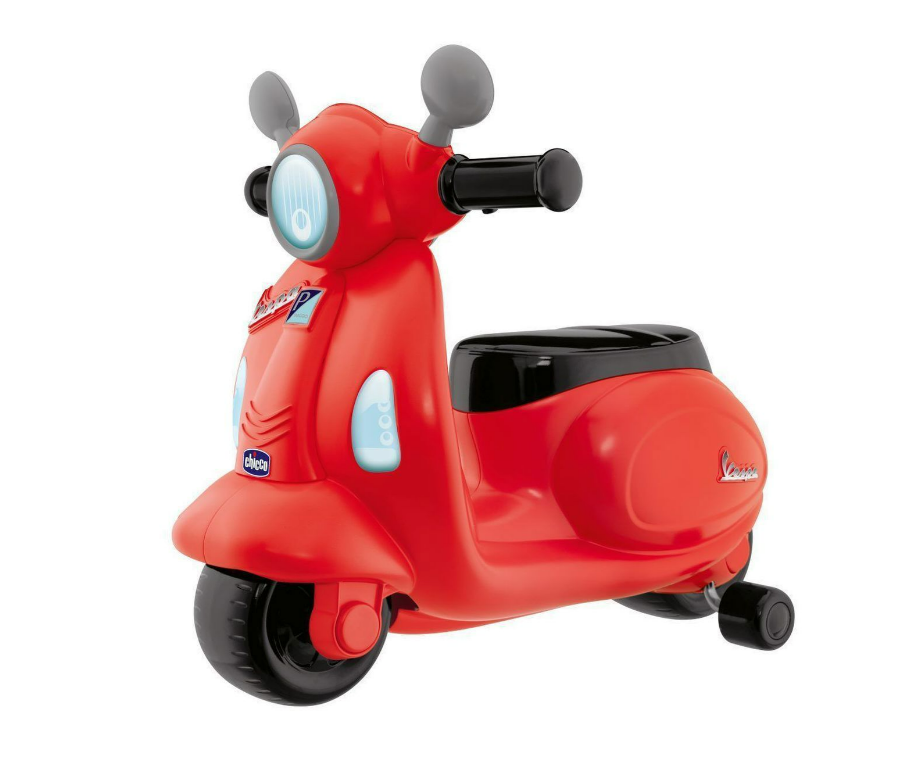 Chicco | Loopfiets Scooter Vespa Ride On Primavera Rood 1-3jr
