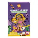 Tiger Tribe | Kleurboek Colour By Numbers Mermaids and Friends 