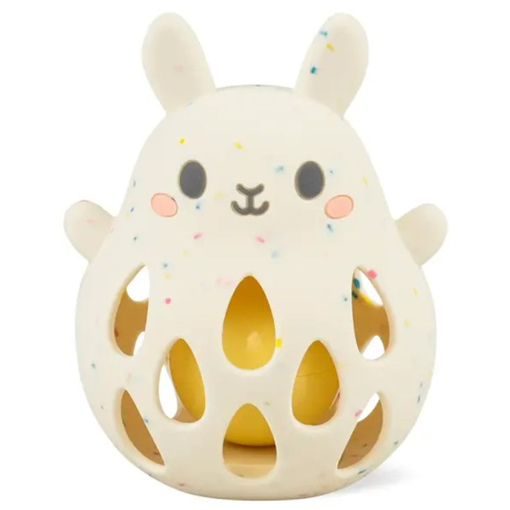 Silicone Rattle - Bunny