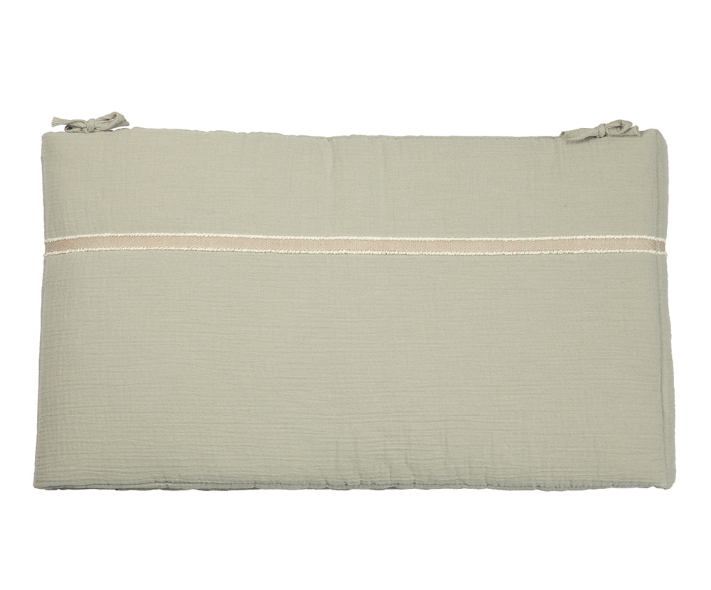 Pericles | Tochtkussen Bed/Park Avocado Groen