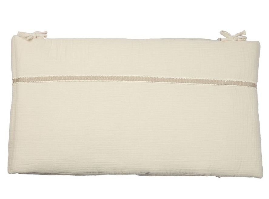 Pericles | Tochtkussen Bed/Park Creme Ecru