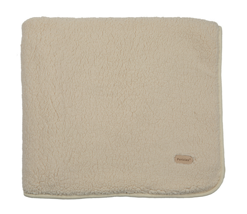 Pericles | Deken Wieg Creme 1.5TOG Ecru 75x100cm 