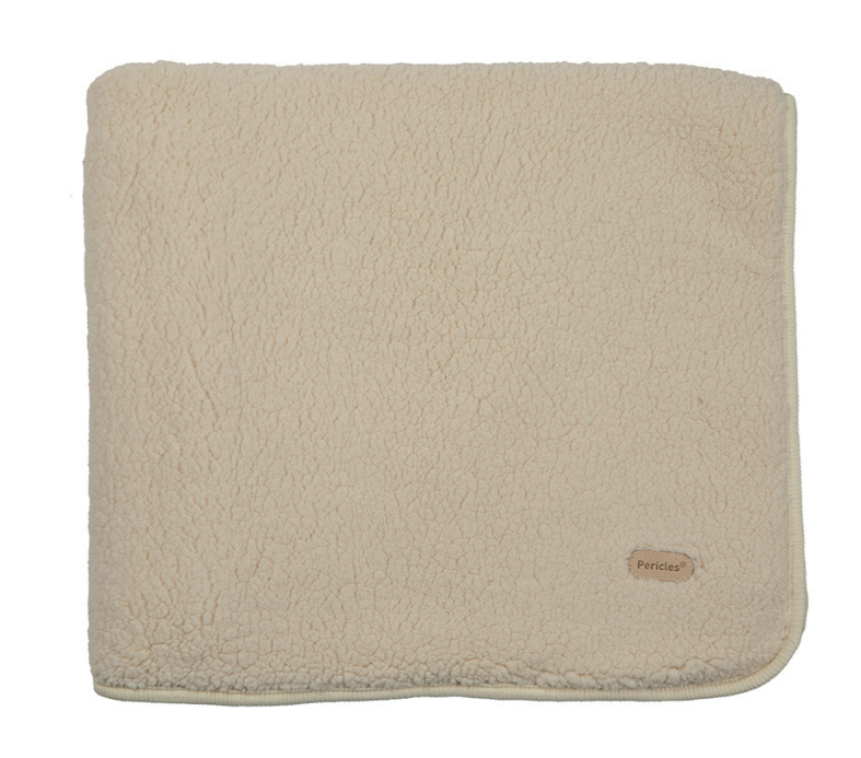Pericles | Deken Bed Creme 100x150 cm