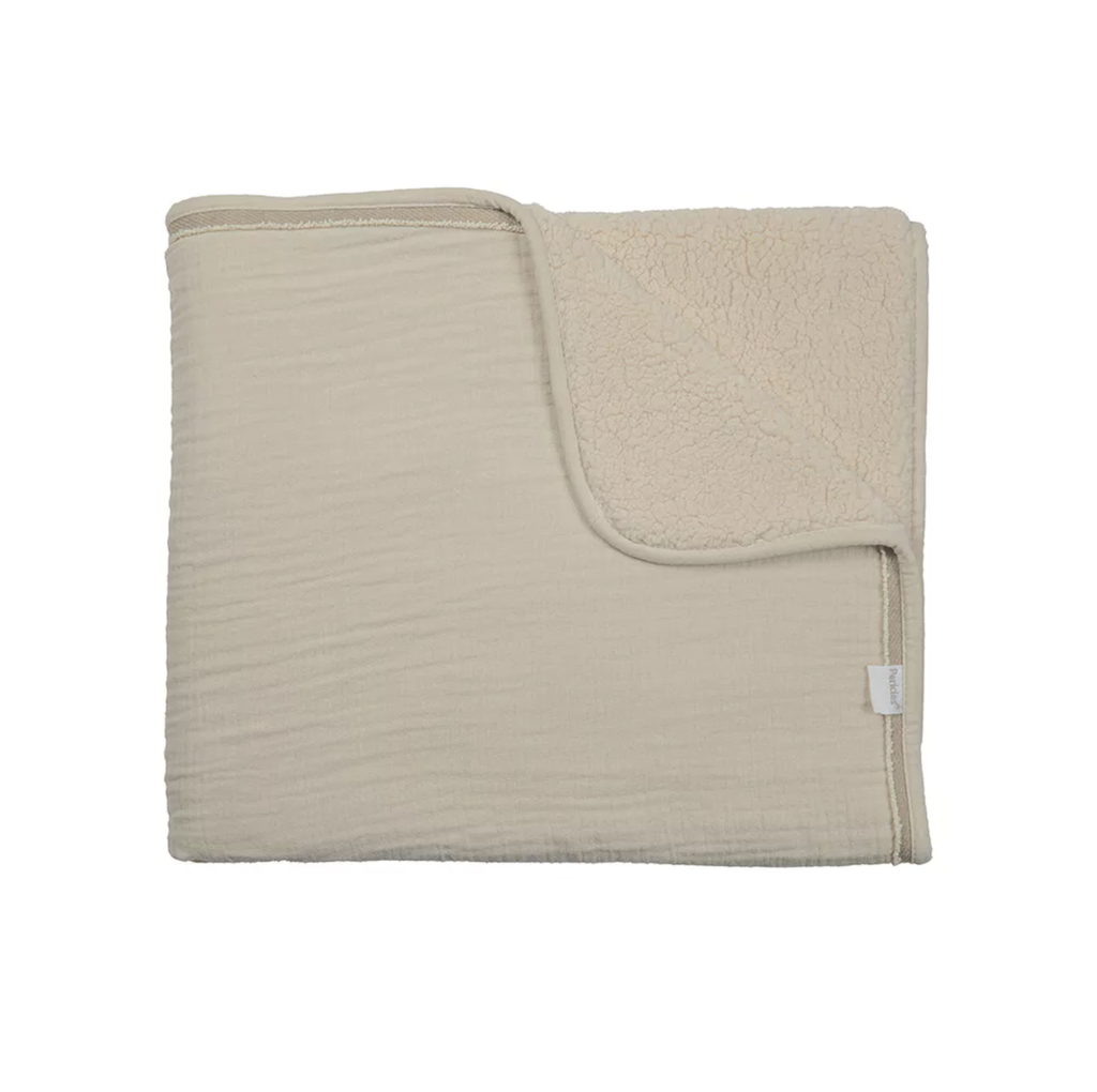 Pericles | Deken Bed Creme/Creme 100x150 cm