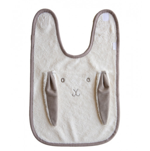 Pericles | Slabbetje Creme/Rabbit Smal