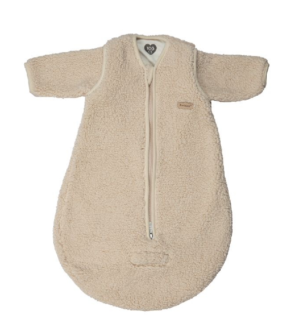 Pericles | Slaapzak met Mouwen Creme 1.5TOG Ecru 70cm