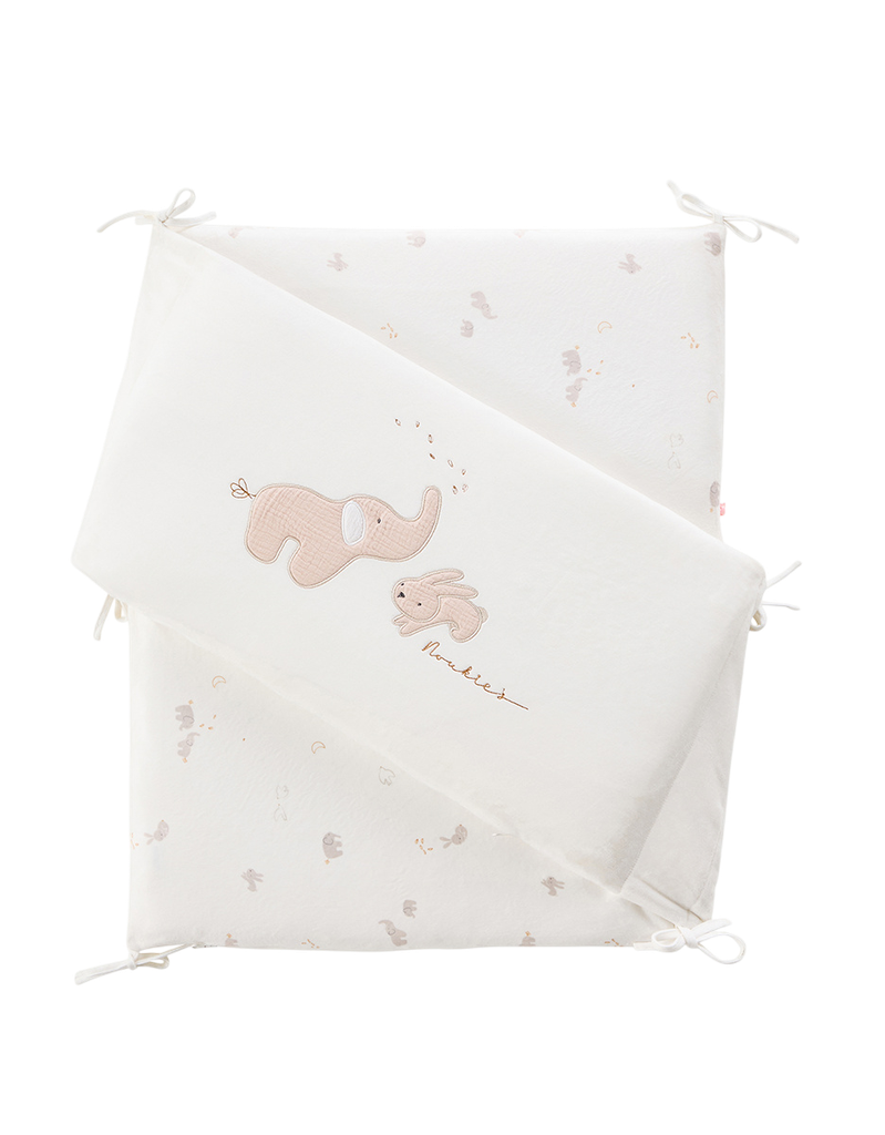 Noukies | Tochtkussen Bali Moka Snow
