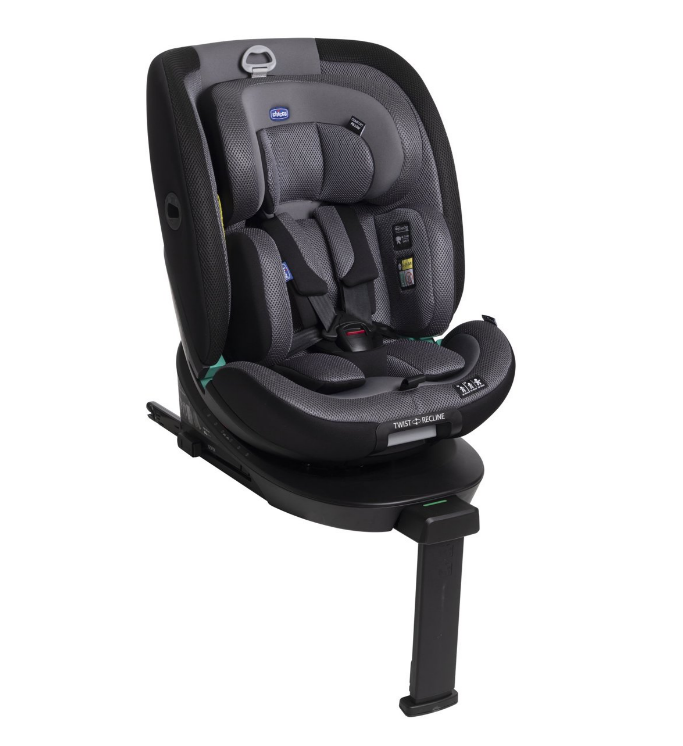 Chicco | Autostoel Everone I-Size Grey Black Gr 0+/1/2/3