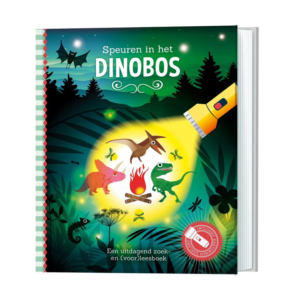 De Lantaarn | Boek "Speuren in het dinobos"