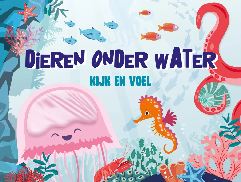 De Lantaarn | Boek "Kijk en voel Dieren onder water"