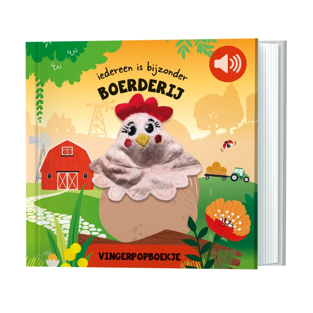 De Lantaarn | Boek Boerderij Vingerpopboekjes 