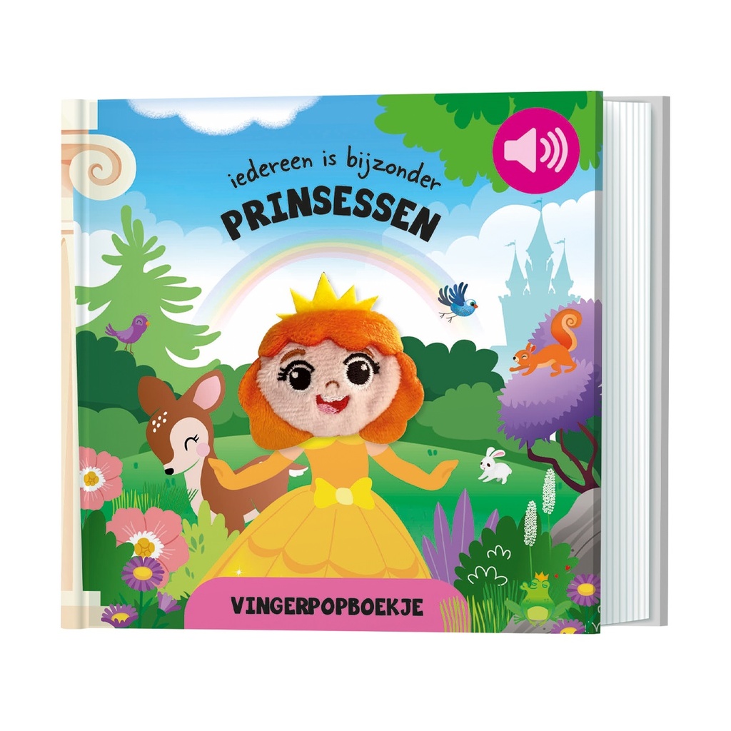 De Lantaarn | Vingerpopboekjes Prinsesse/Unicorns