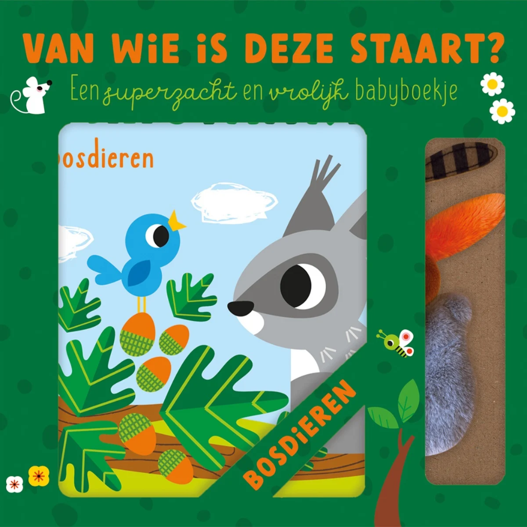 De Lantaarn | Boek "Van Wie Is Deze Staart?" Bosdieren