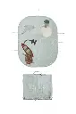 Lorena Canals | Speeltapijt Green Toy Set The Island 50x65cm