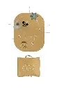 Lorena Canals | Speeltapijt Green Toy Set From Nectar To Honey 50x65cm