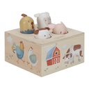 Little Dutch | Educatief Speelgoed Little Farm Pop-Up Hout Groen +12m