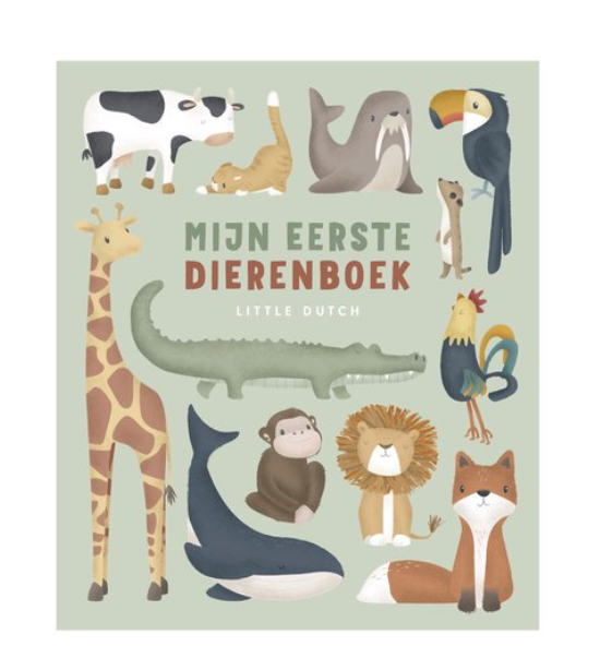 Little Dutch | Boek Mijn Eerste Dierenboek Prentenboek