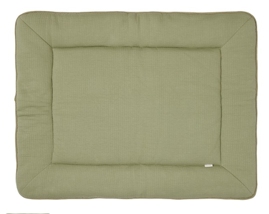 Little Dutch | Parklegger Pure Olive Katoen Groen 75x95cm