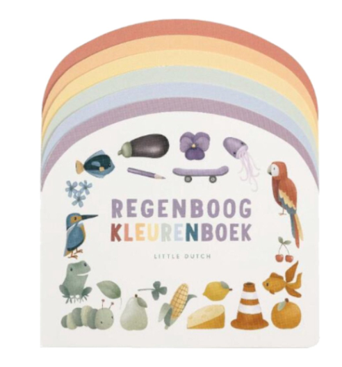 Little Dutch | Boek Regenboog Kleurenboek
