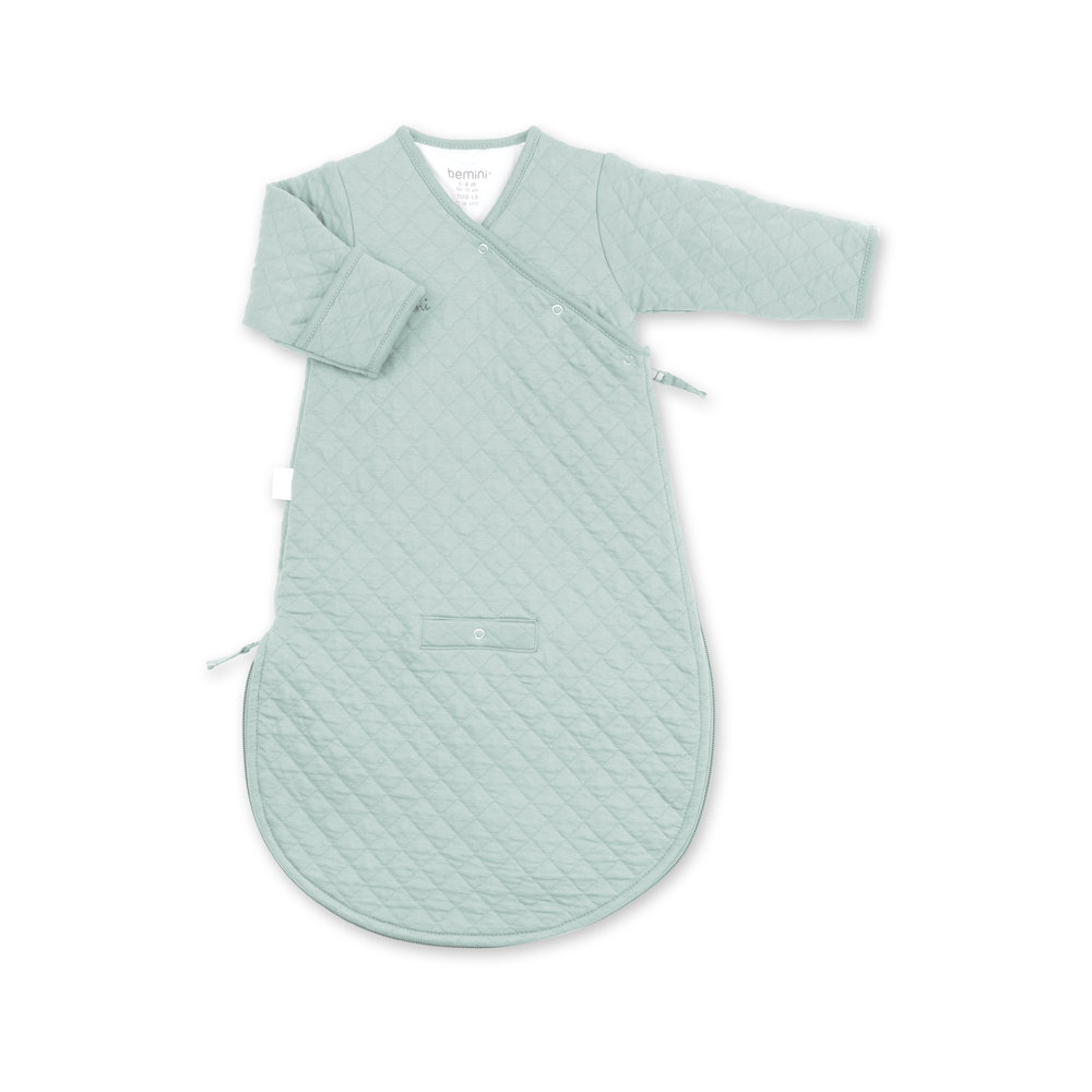 Bemini | Slaapzak Pady Quilted Jersey 1.5 TOG Groen 1-4m
