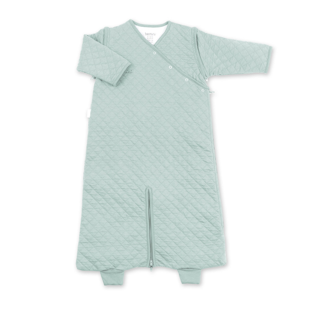 Bemini | Slaapzak Pady Quilted Jersey 1.5 TOG Groen 4-12m