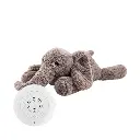 Flow | Slaapknuffel George Heartbeat Comforter Grey Oplaadbaar met USB 