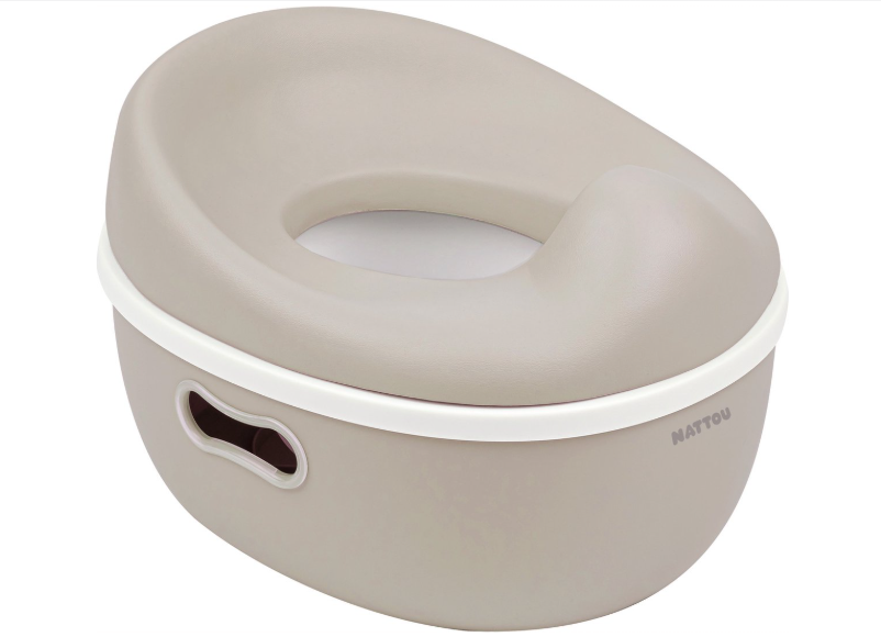Nattou | Wc-potje Potty 3in1 Beige Wc-potje/Wc-verkleiner/Opstapje 