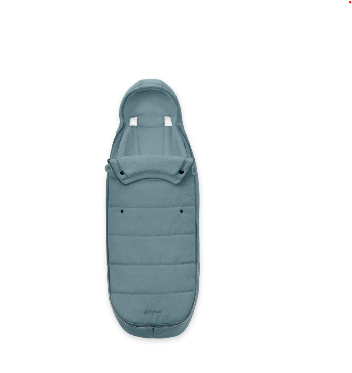 Cybex | Voetenzak Gold Stormy Blue-Light  Blue