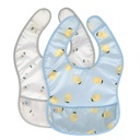 Laessig | Slabbetje Happy Fruits Lemon Lightweight Bib Velcrosluiting 2-pack