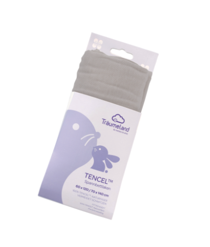 Traumeland | Hoeslaken Tencel Anthracite 60/70x120/140cm