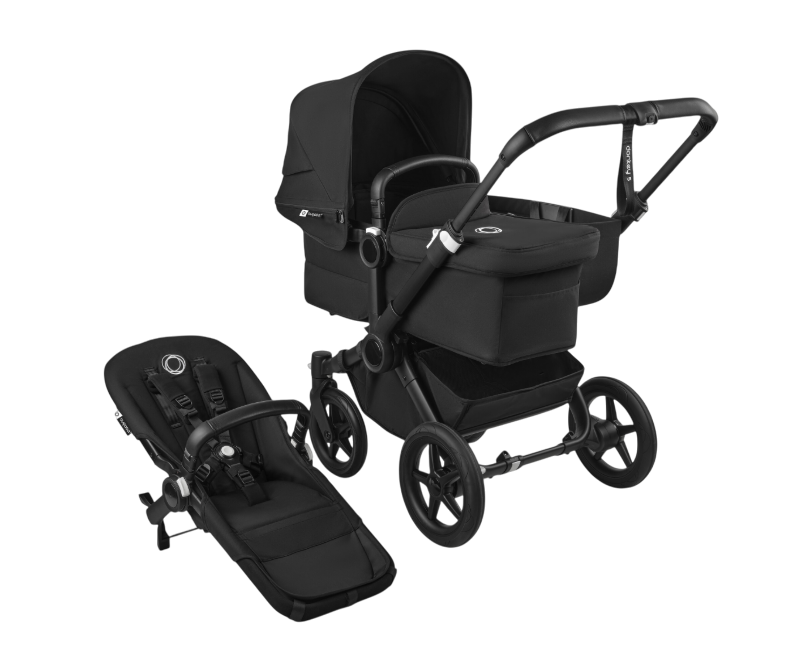 Bugaboo | Wandelwagen Donkey 5 Mono Midnight Black on Black