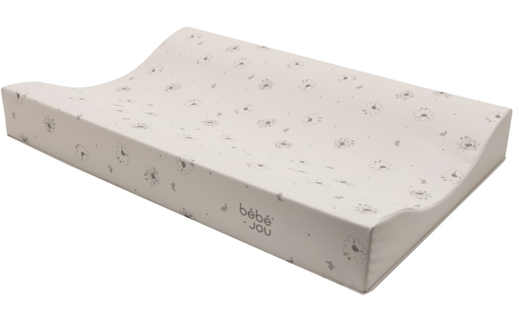 Bebe-Jou | Waskussen Tiny Sheep All Over Schaap Taupe 72X44cm