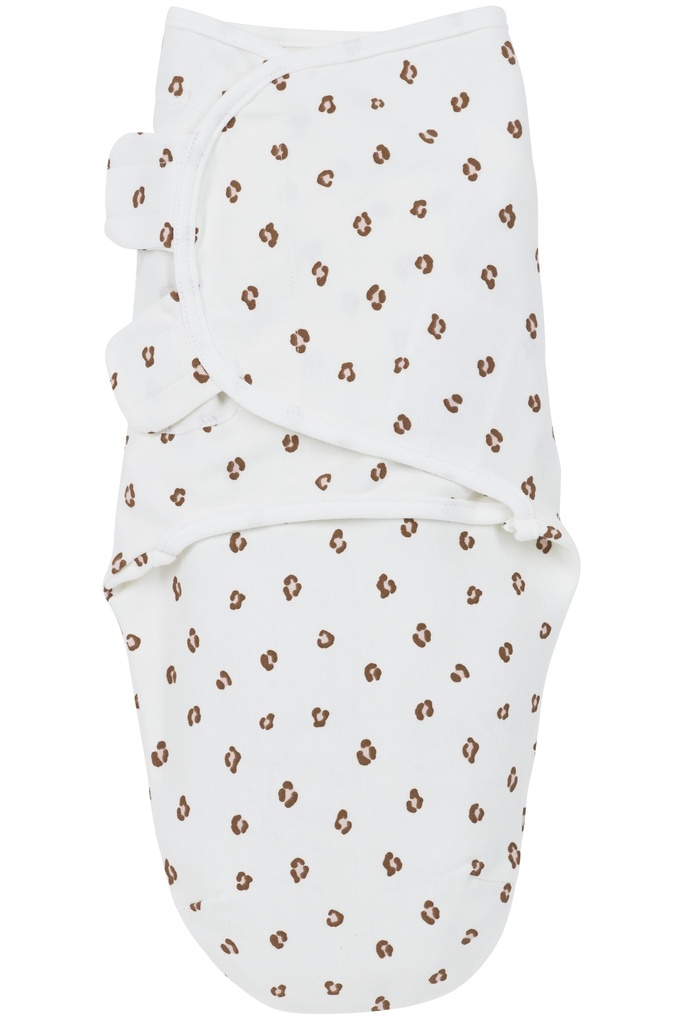 Meyco | Inbakeren Mini Panther Swaddle Soft Pink 4-6M