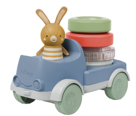Taf Toys | Educatief Speelgoed Auto Bunny Stacker Truck