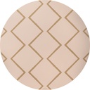 Eeveve | Knoeimat Round Splash Mat Dotted - Autumn Gold 
