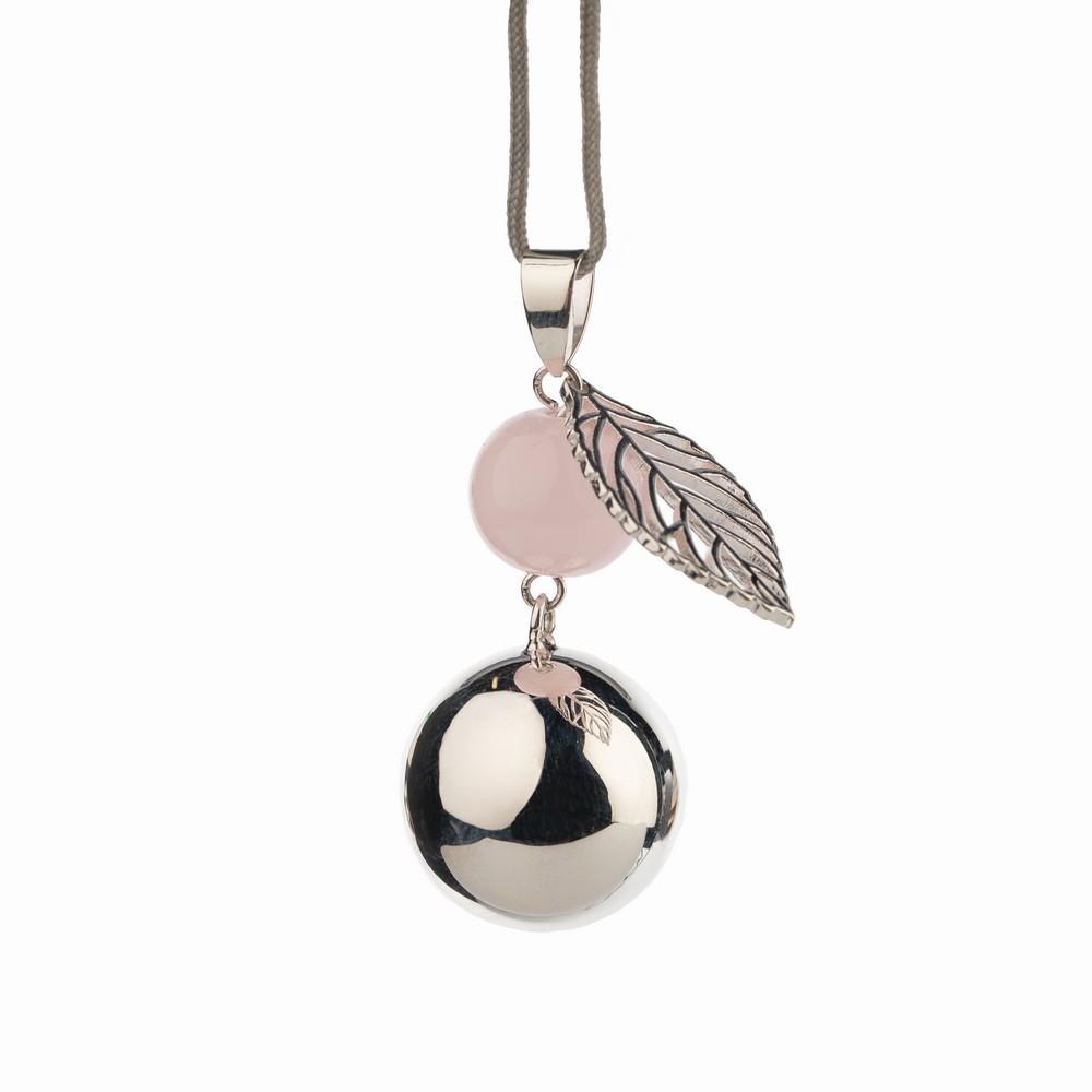 Bola | Zwangerschapsbelletje Silver Pearl Leaf