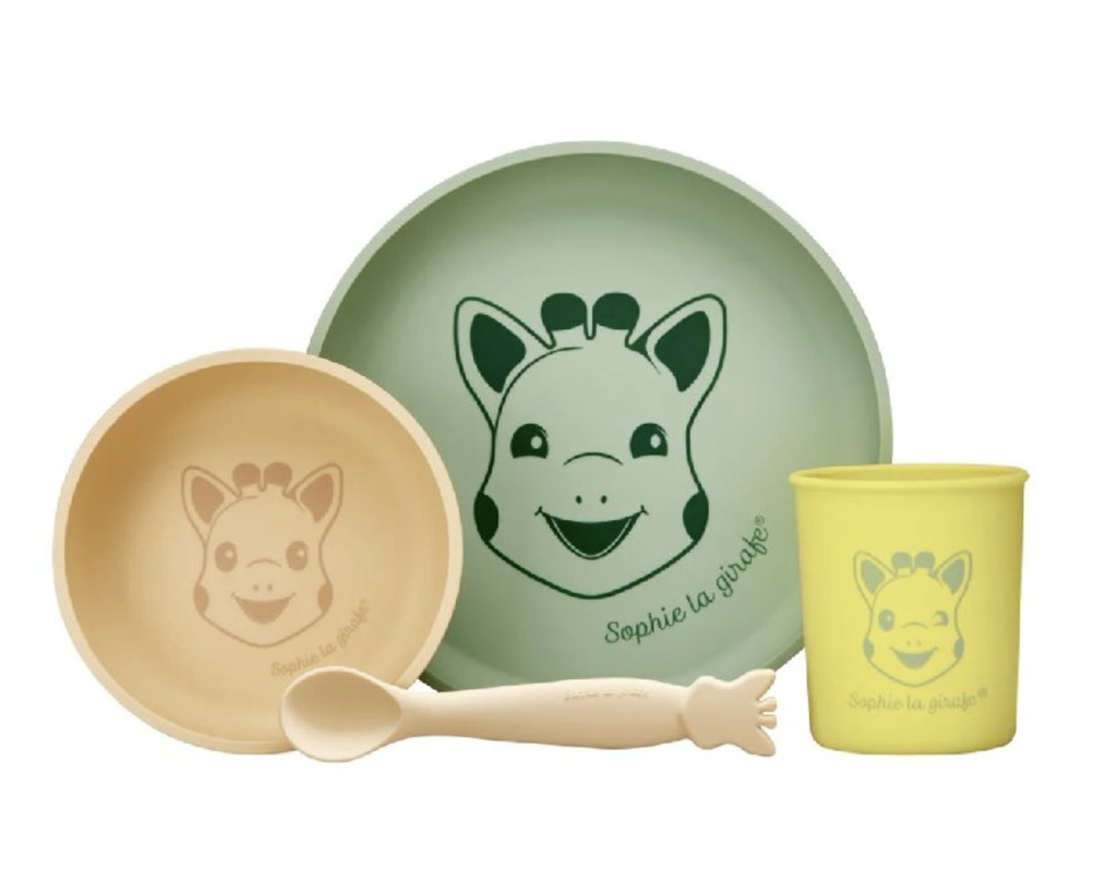 Sophie La Girafe | Eetset Silicone Meal Set