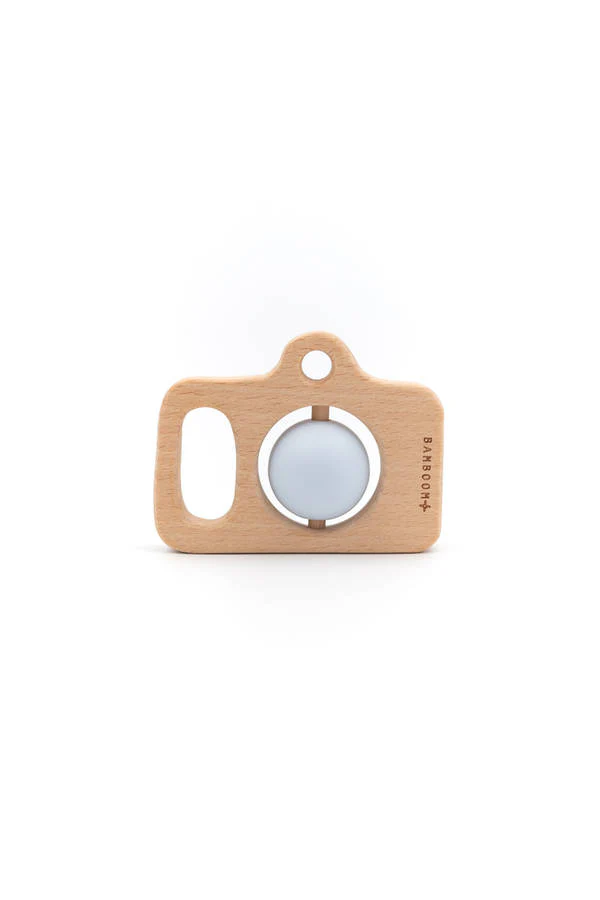 Bamboom | Educatief Speelgoed Camera Hout Blauw