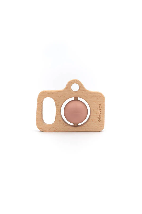 Bamboom | Educatief Speelgoed Camera Hout Rose 