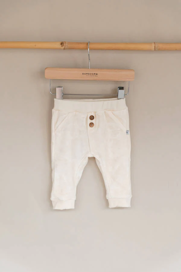 Bamboom | Broek Velvet Ivoor
