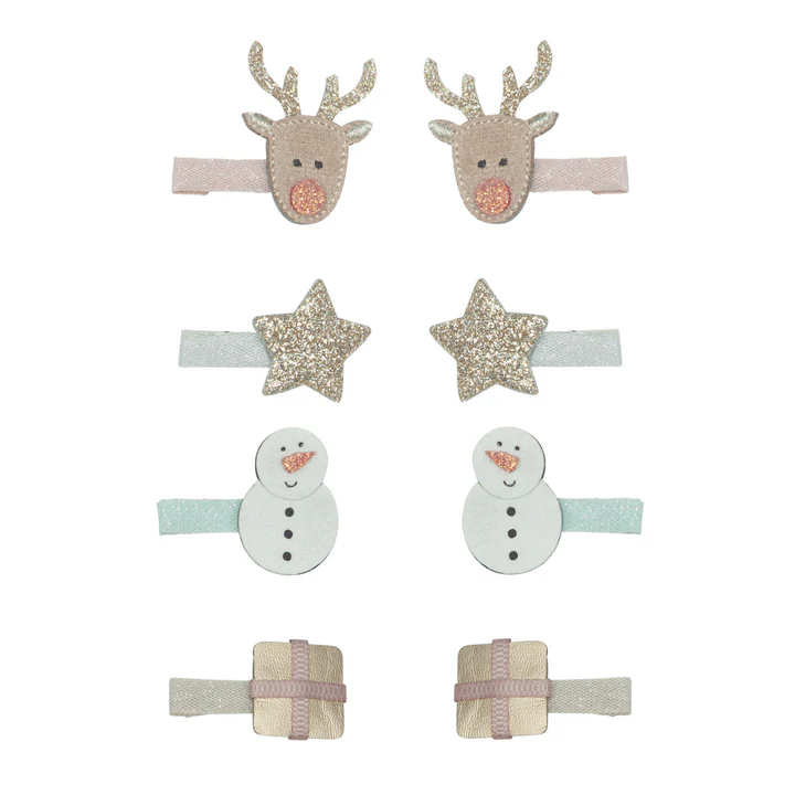 Mimi & Lula | Haarspeld Reindeer mini clips 8-pack