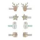 Mimi & Lula | Haarspeld Reindeer mini clips 8-pack