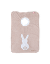 Noukies | Slabbetje Funny Moka Olifant Spons Beige