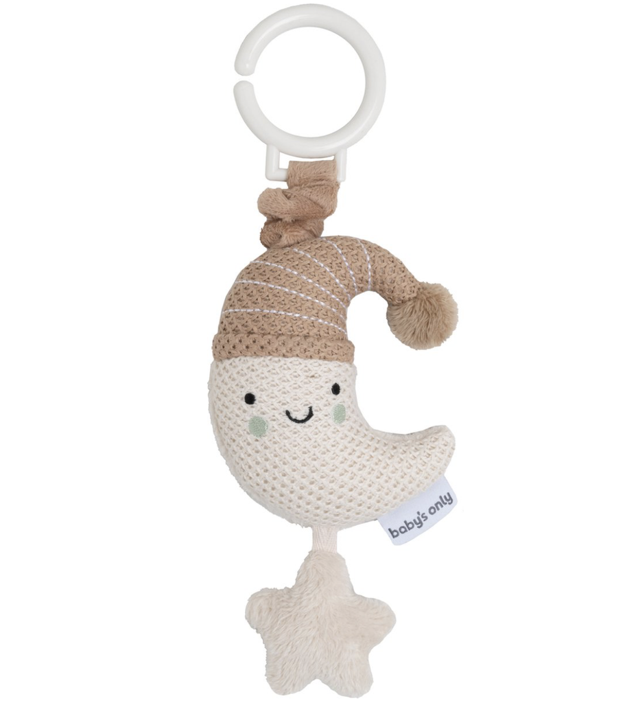 Baby's Only | Trilfiguur Maan Heaven Clay/Warm Linen