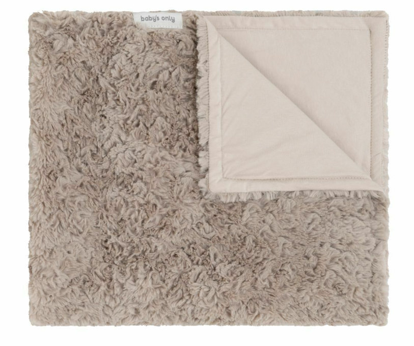 Baby's Only | Deken Wieg Snow Taupe