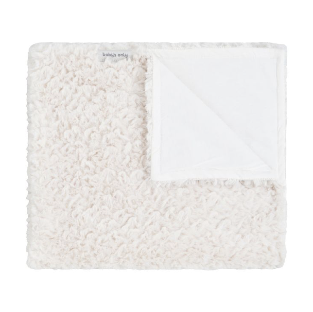 Baby's Only | Deken Wieg Snow Wolwit 70x95cm